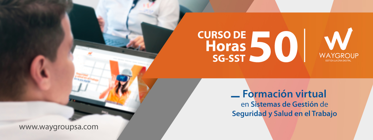 Banner del curso de 50 horas SG-SST